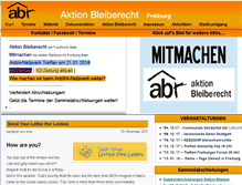 Tablet Screenshot of aktionbleiberecht.de